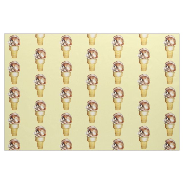 Hooray for Ice Cream Tyg (Fat Quarter)