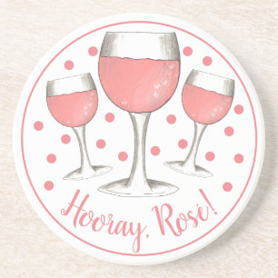 Hooray, Rosé! Rosa ros-glas i Winery of Vin Underlägg