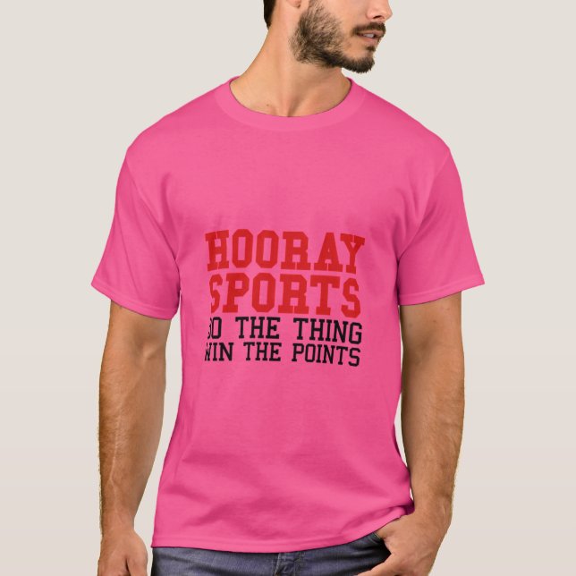 Hooray Sports T Shirt (Framsida)