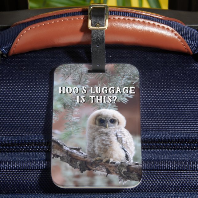 Hoo's Luggage? Mexikanska golfen vid Uggla Bagagebricka (Framsida Insitu 2)