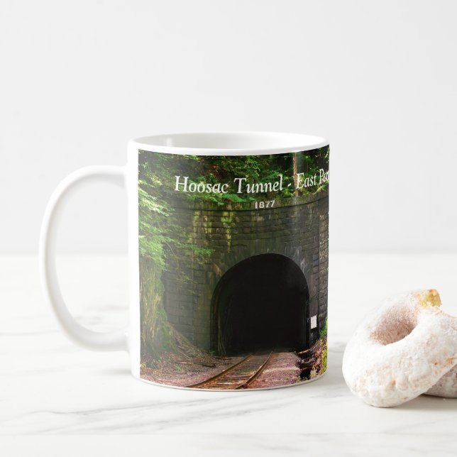 Hoosac Tunnel Öster Portal Florida MORSA Kaffemugg (Med munk)
