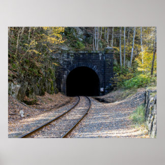 Hoosac Tunnel östra ingången Poster