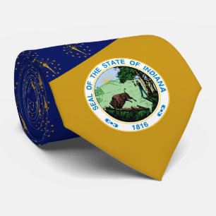 Hoosier Flagga & Seal, Indiana, Flagga Slips