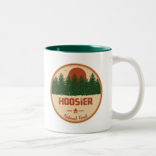 Hoosier National Forest Två-Tonad Mugg