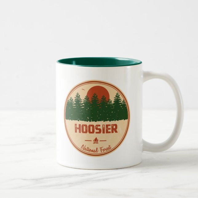 Hoosier National Forest Två-Tonad Mugg (Höger)
