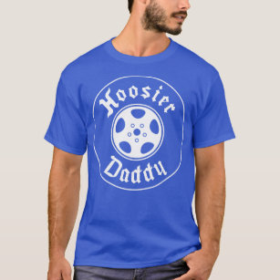Hoosier pappa Dirt Track Däck T Shirt