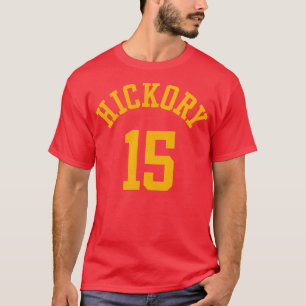 Hoosiers Jimmy Chitwood Hickory Jersey FrontBack P T Shirt