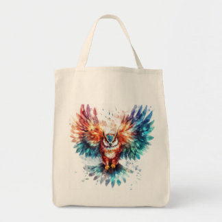 Hoot owl Tote Bag Tygkasse