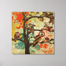 Hoot Treetop Canvas