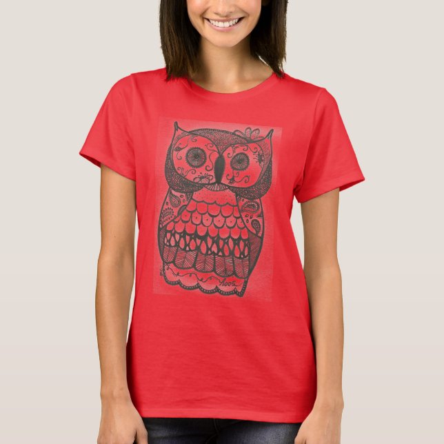 hoot uggla tee (Framsida)