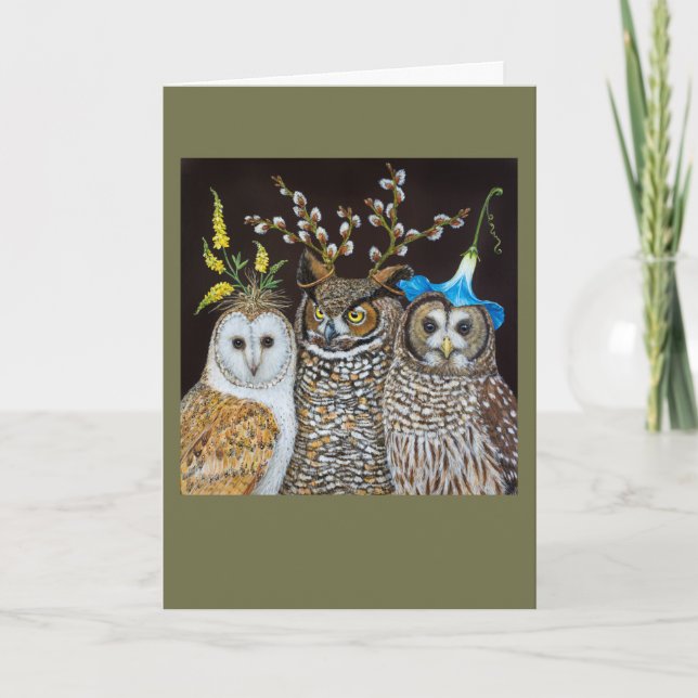 Hootenanny Time Card Kort (Framsida)