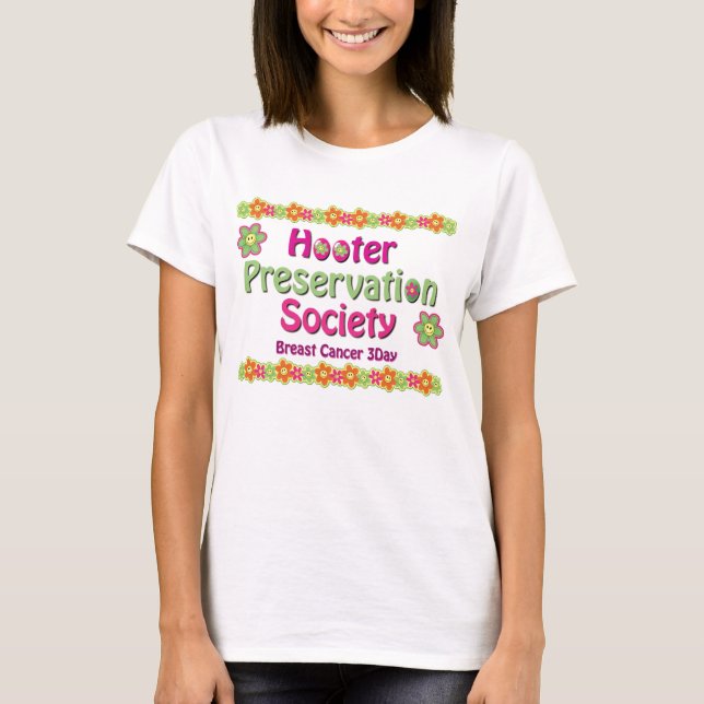 Hooter Preservation Society Wicking T-Shirt (Framsida)