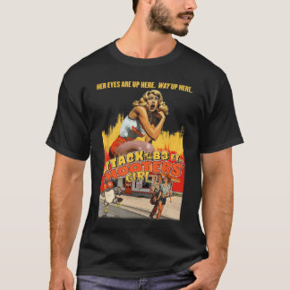 Hooters Attack av 83ft Hooters Girl Rollig BMovie T Shirt