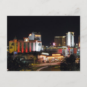 Hooters Las Vegas Photo Postcards Vykort