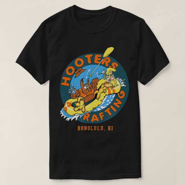 Hooters Raiting Honolulu T Shirt (Design framsida)