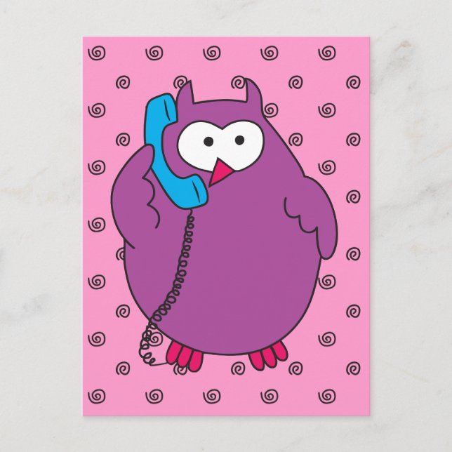 Hootie Call Vykort (Framsida)