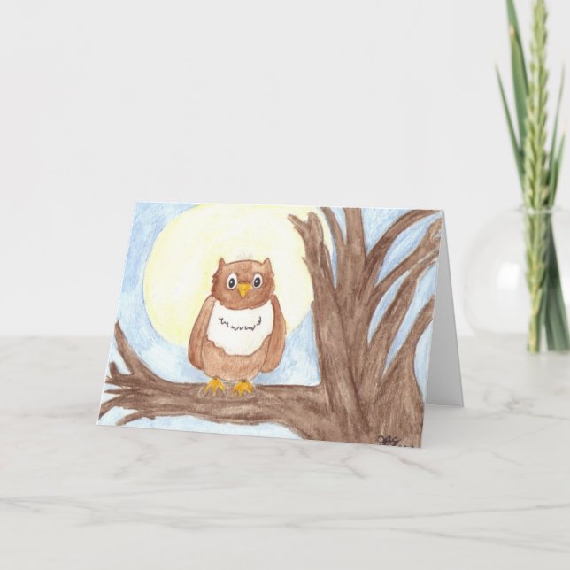 Hootie Greeting Card Kort (Framsida)
