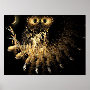 Hootie Uggla Nest Poster
