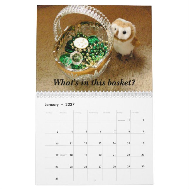 Hootin Annies bok Kalender (Jan 2027)