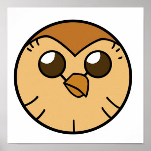 Hooty i Uggla Poster