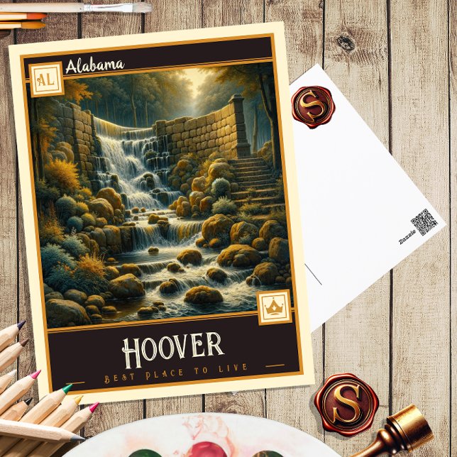 Hoover, Alabama | Antik Vykort (Skapare uppladdad)