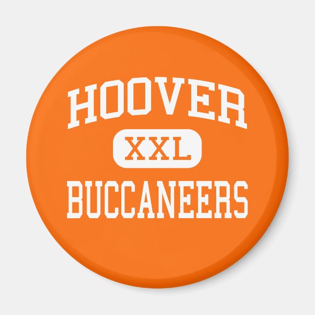 Hoover - Buccaneers - High School - Hoover Alabama Magnet (Framsidan)