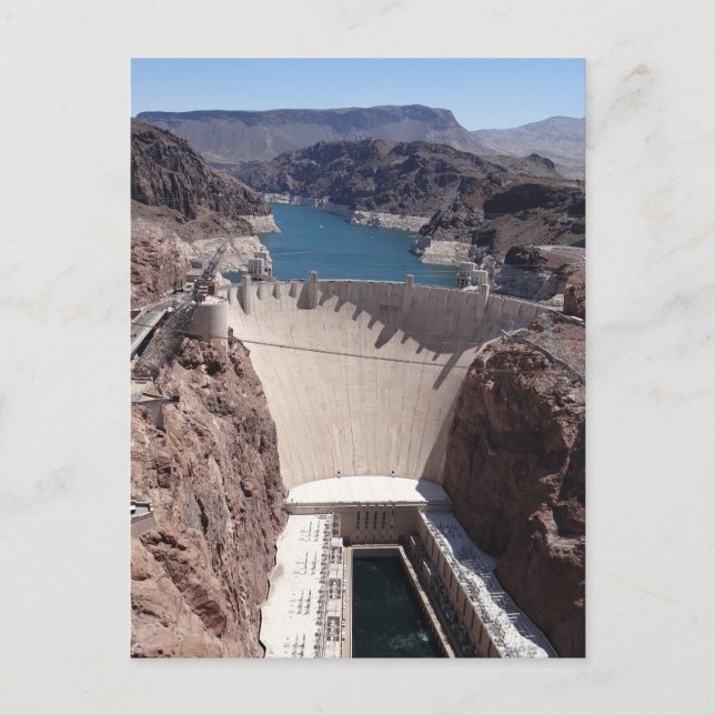 Hoover Dam 3 Vykort (Framsida)