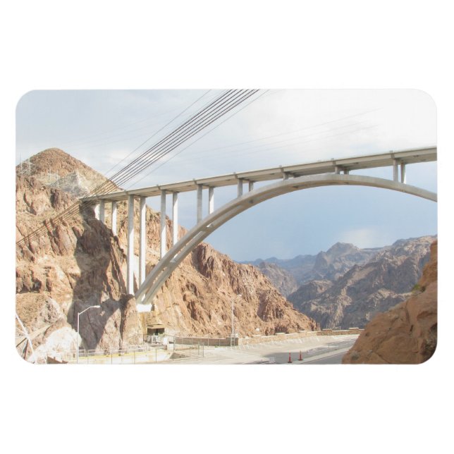 Hoover Dam Bridge Magnet (Horisontell)