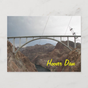 Hoover Dam Bridge Vykort