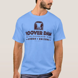 Hoover Dam Brown T Shirt