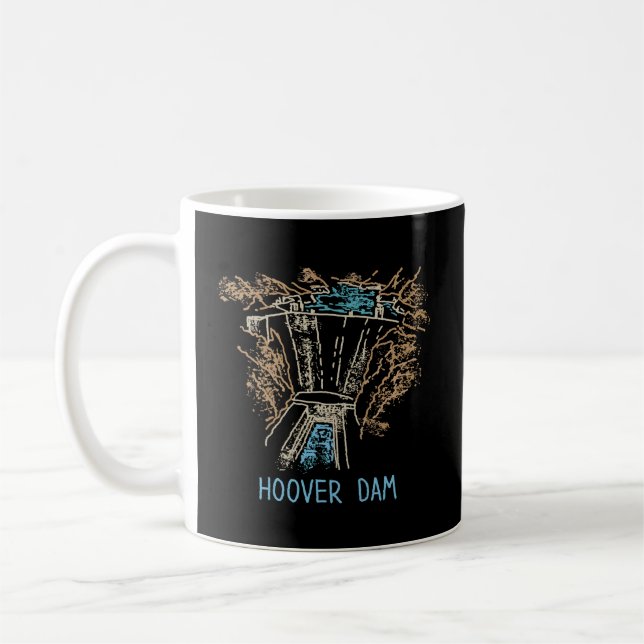 Hoover Dam Kaffemugg (Vänster)