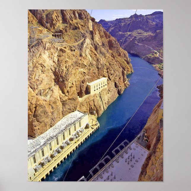 Hoover Dam Liten Poster (Framsidan)