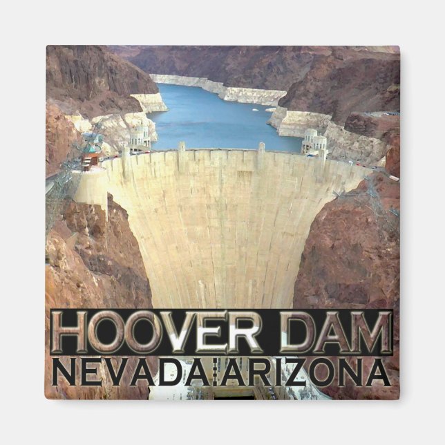 Hoover Dam Magnet (Framsidan)