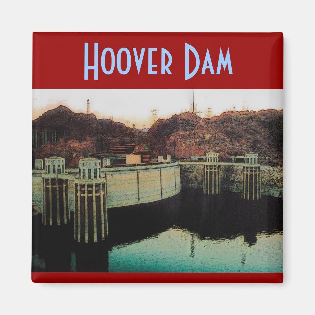 Hoover Dam Magnet (Framsidan)