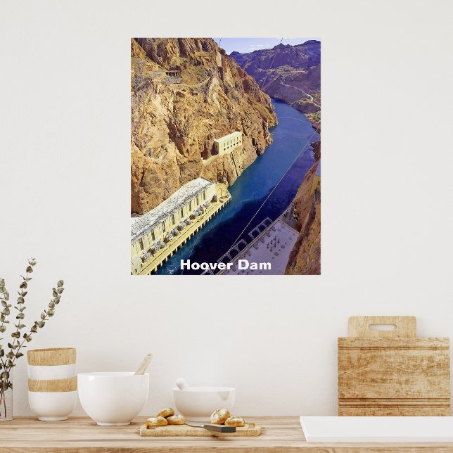 Hoover Dam, Nevada Affisch (Kök)
