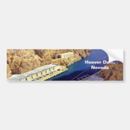 Hoover Dam, Nevada Bumper Sticker Bildekal