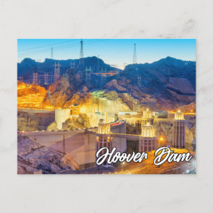 Hoover Dam, Nevada, Förenta staterna Vykort