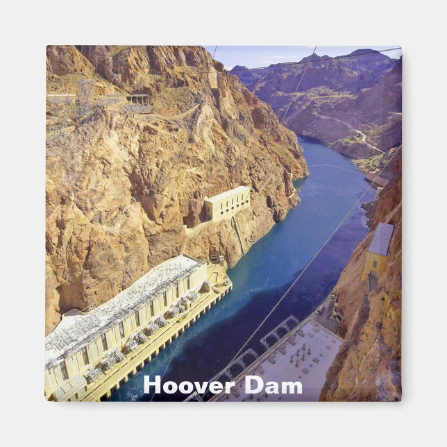 Hoover Dam, Nevada Magnet (Framsidan)