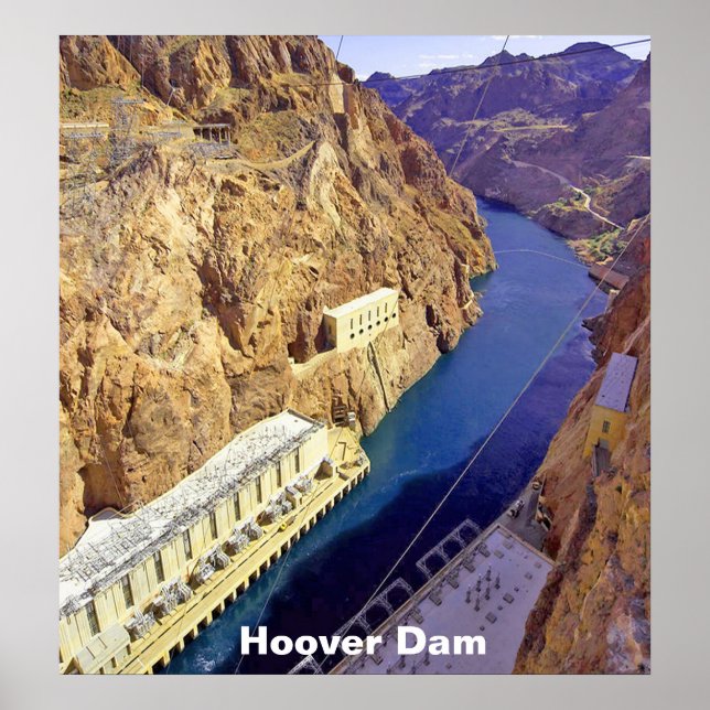 Hoover Dam, Nevada Poster (Framsidan)