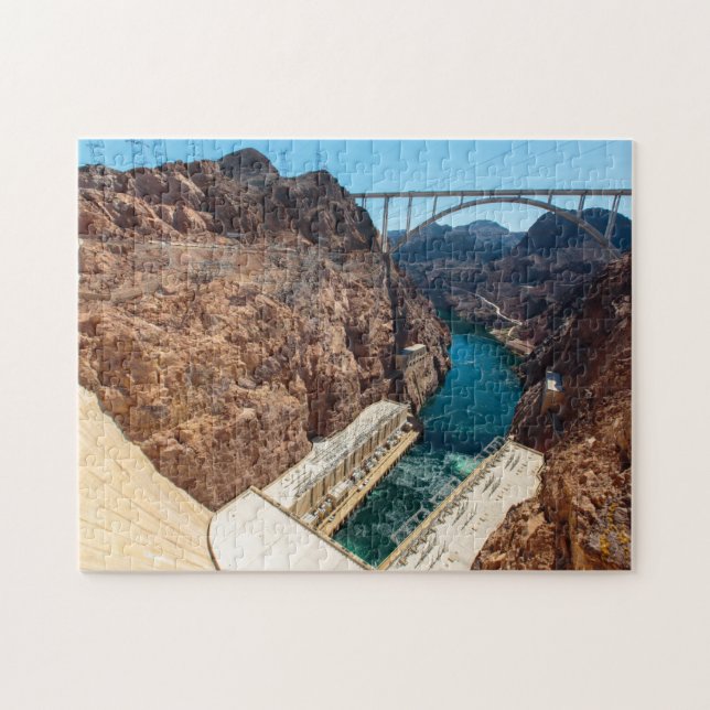 Hoover Dam Nevada. Pussel (Horisontell)