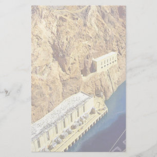 Hoover Dam, Nevada Stationary Brevpapper
