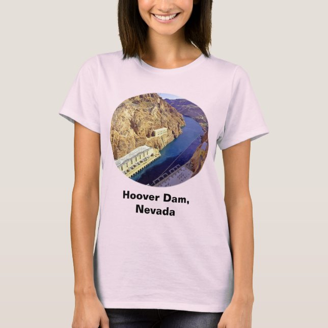 Hoover Dam, Nevada Womens T Shirt (Framsida)