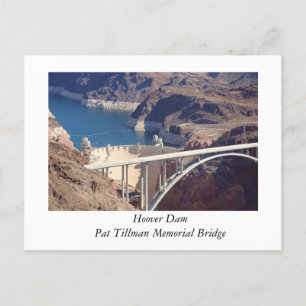 Hoover Dam och Colorado River Vykort
