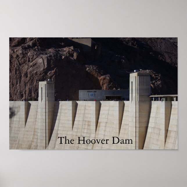 Hoover Dam Poster (Framsidan)