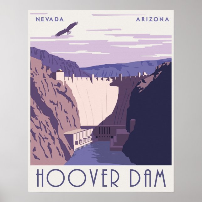 Hoover Dam Poster (Framsidan)