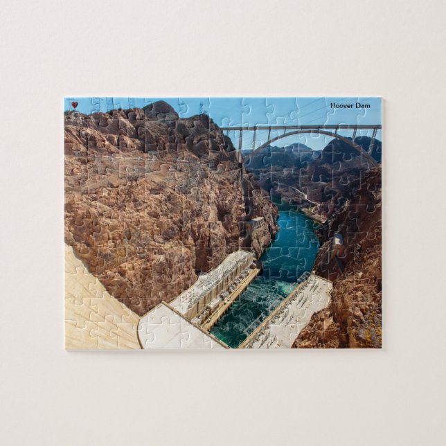 Hoover Dam Pussel (Horisontell)