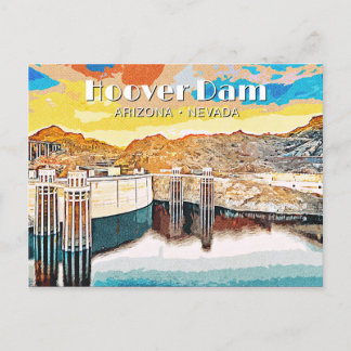 Hoover Dam Vykort