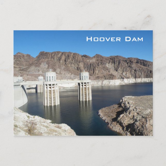 Hoover Dam Vykort (Framsida)