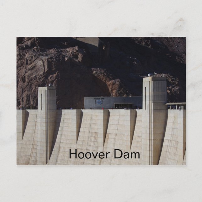 Hoover Dam Vykort (Framsida)
