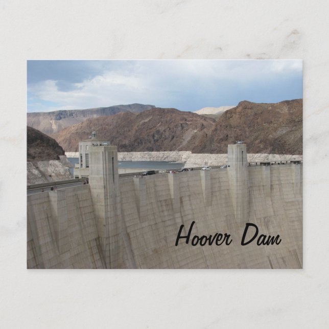 Hoover Dam Vykort (Framsida)